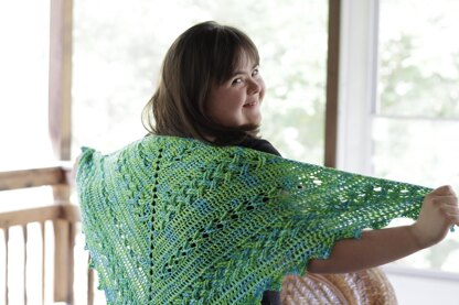 Abigail Scarf & Shawl.