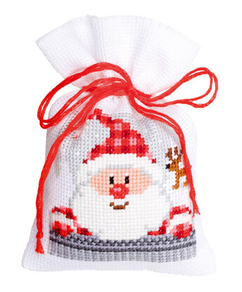 Vervaco Christmas Buddies - Pack of 3 Cross Stitch Kit - 8cm x 12cm