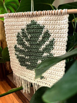 Monstera Leaf Tapestry