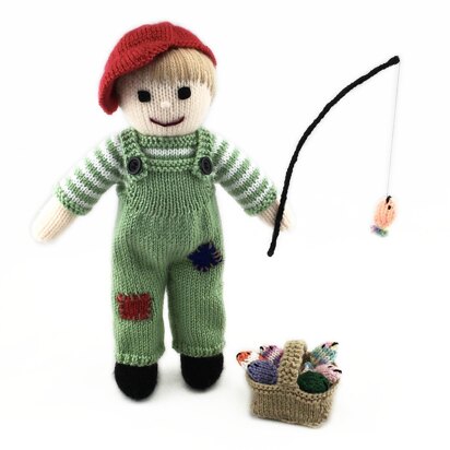 Peter boy doll knitting pattern 19054