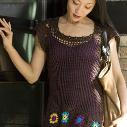 Buenos Aires Crochet Tunic in Tahki Yarns Cotton Classic Lite