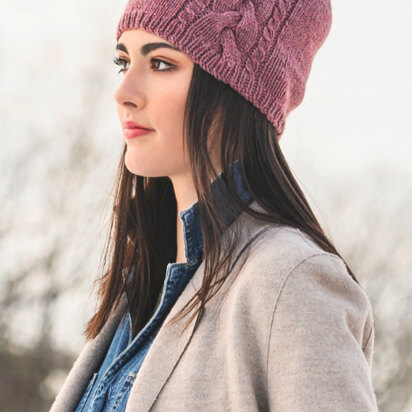 Blue Sky Fibers Claremont Cabled Hat PDF