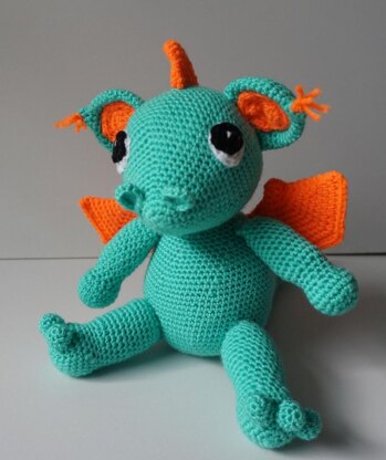 Crochet Pattern Dragon Elliot!