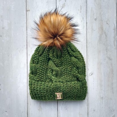 Tati Toque Worsted - knitting pattern