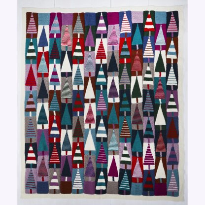 Valley Yarns DS111 Festive Forest Blanket PDF