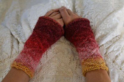 Whatever Boho Wrist Warmers TJD51