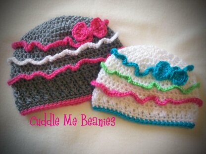 Ruffle Me Up Beanie