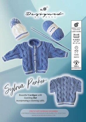 "Sylvia Parker" Aran Pattern for Baby