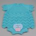 Gwyneth Baby Dress knitting pattern 18" chest