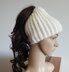 Kimberley - broken rib ponytail/messy bun beanie