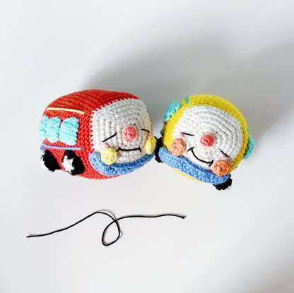 Nobu-chan the baby bus amigurumi pattern by amigurumei