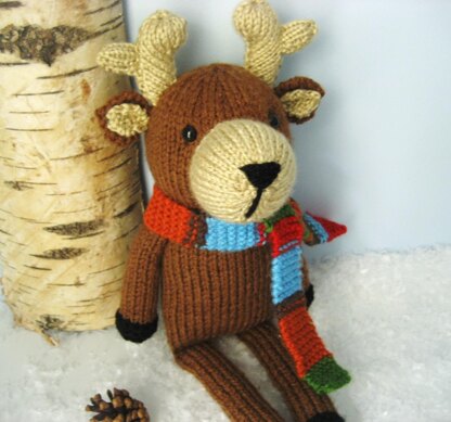 Knit Reindeer Pattern