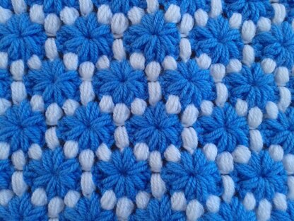 Flowers on the Clouds Baby Blanket