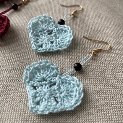 Valentines Heart Earrings