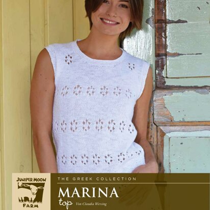 The Greek Collection Marina Top aus Juniper Moon Farm Zooey - 15619 - Downloadable PDF