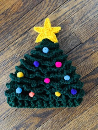 Festive Christmas Tree Hat