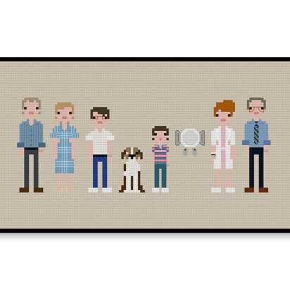 Flight of the Navigator - PDF Cross Stitch Pattern