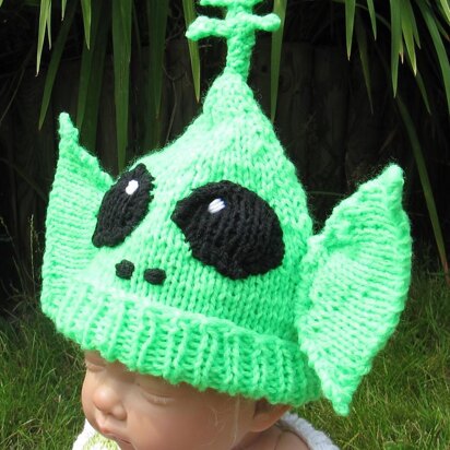Baby Big Ears Alien Beanie Hat