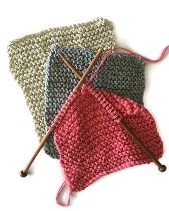 Eleni Knitted Washcloth