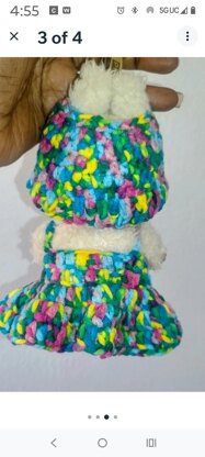 La Summer Dress Doll Pattern