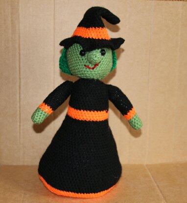 Amigurumi Witch Decoration