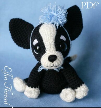 Chaco, the Chihuahua Puppy Amigurumi