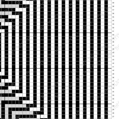 Geometric Maze Blanket C2C CROCHET PATTERN 74×74 inches Gray Optical Mosaic Stroller