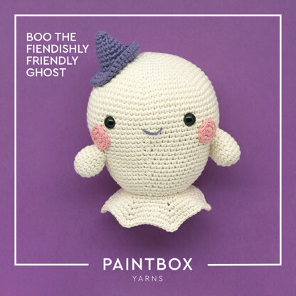 Paintbox Yarns Boo the Fiendishly Friendly Ghost PDF (Free)