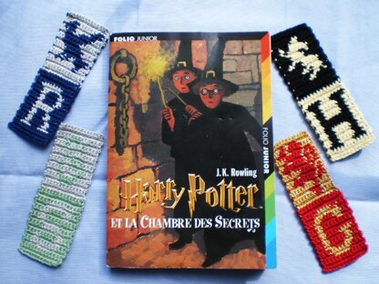 Hogwarts House Bookmarks