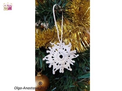 Crochet snowflake 22