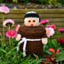Medieval Monk Doll Knitting Pattern - Toy Knitting Pattern