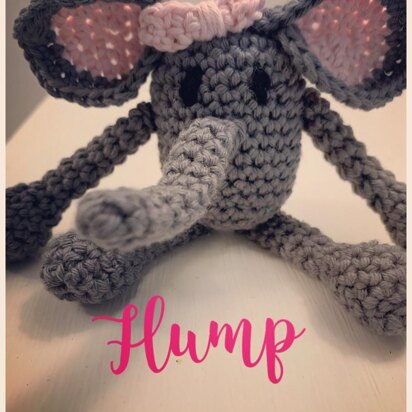 Flump the Amigurumi elephant