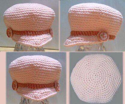 Peachy-Keen Baby cap