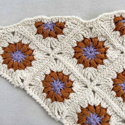 Cool Granny Square Bandana