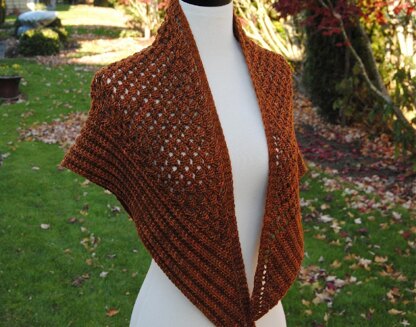 Skye boat shawl