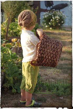 Garden Boho lace beanie