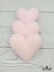 Heart Pink Plush