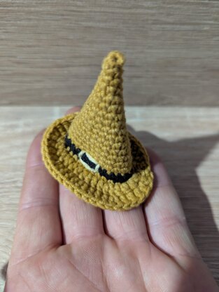 Mini Witch Hat Hair Clip Accessory