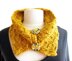 Tassel Stitch Button Cowl