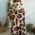 Hooded Leopard Blanket