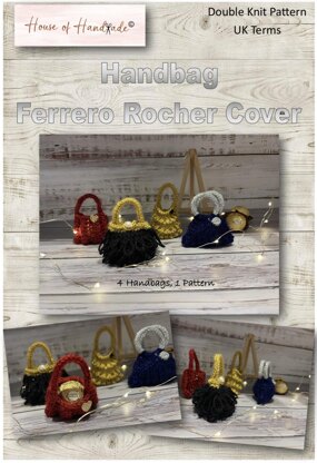 Handbag Favour Ferrero Rocher Cover Knitting Patterns