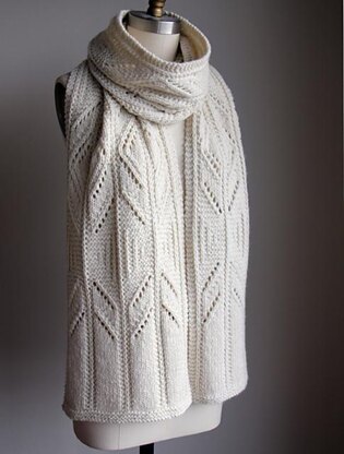 Winter Wish Scarf (Aran)