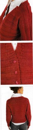 Block Texture Cardigan