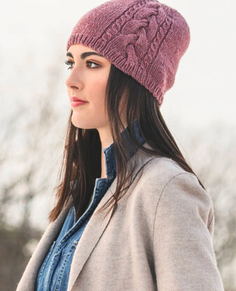 Blue Sky Fibers Claremont Cabled Hat PDF