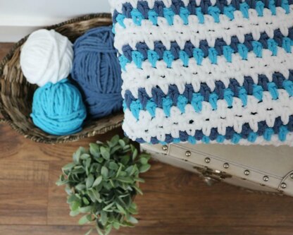 Seaside Cuddles Baby Blanket