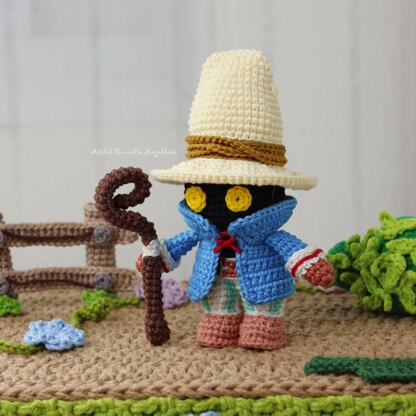 Mystic Ember – Chibi Amigurumi Pattern Inspired by a Certain Black Mage