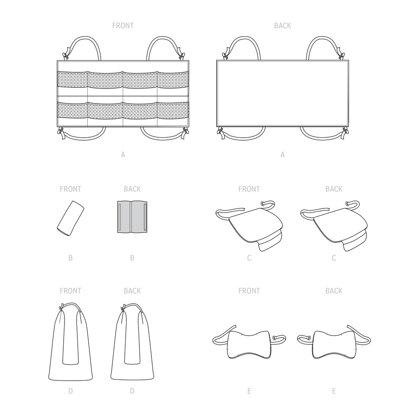 Simplicity Auto-Accessoires S9501 - Schnittmuster