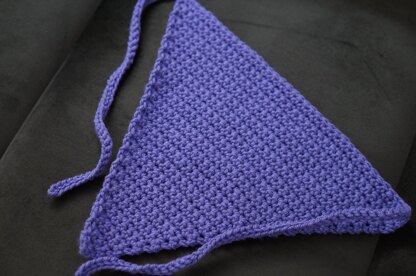 Single crochet bandana pattern