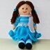 Pansy Rag Doll Knitting Pattern - Toy Knitting Pattern