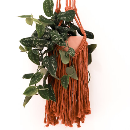 Stitch Happy Deluxe Terracotta Plant Hang Macrame Kit